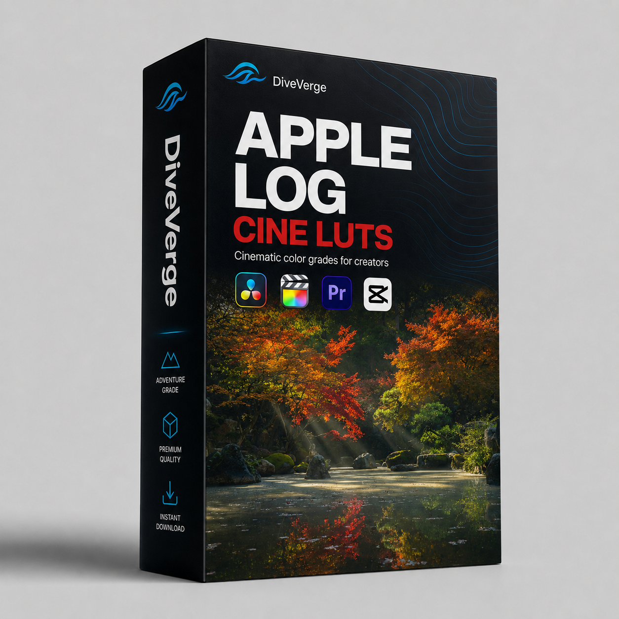DiveVerge Apple Log Cine LUTs