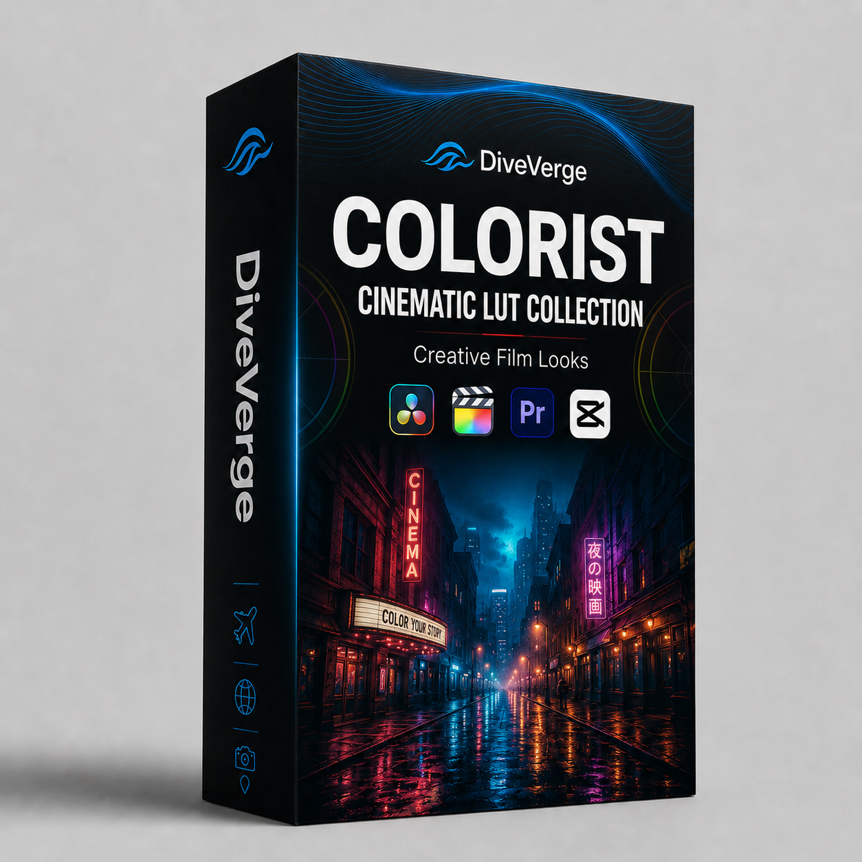 DiveVerge Colorist Cinematic LUT Collection
