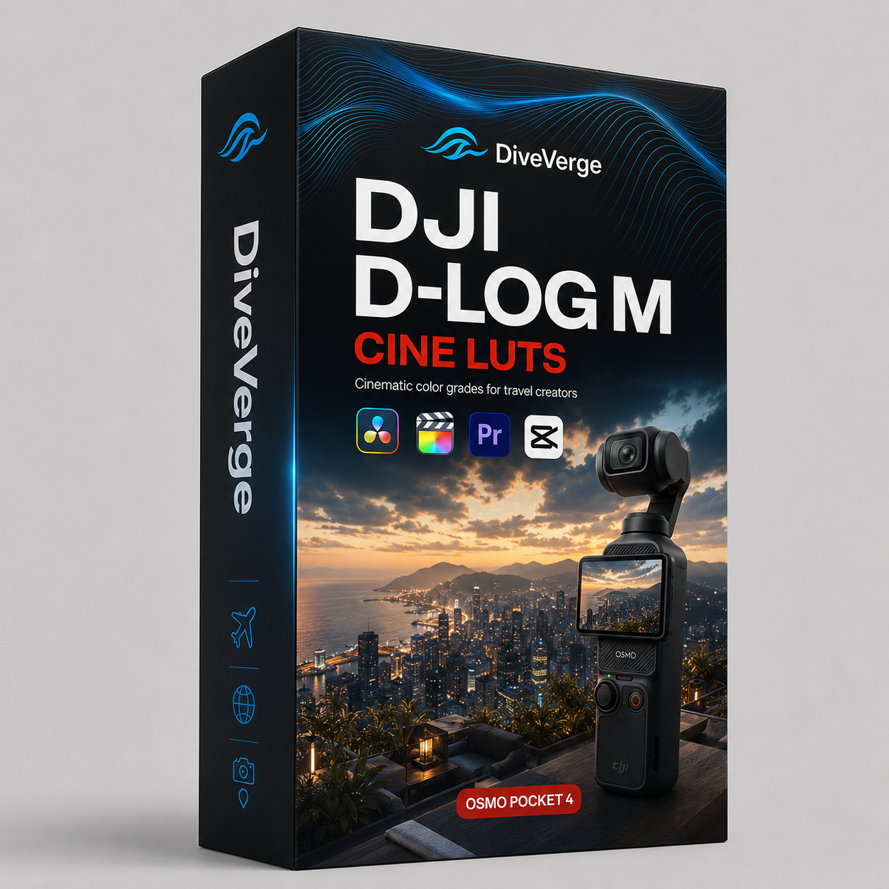 DiveVerge DJI D-Log M Cine LUTs