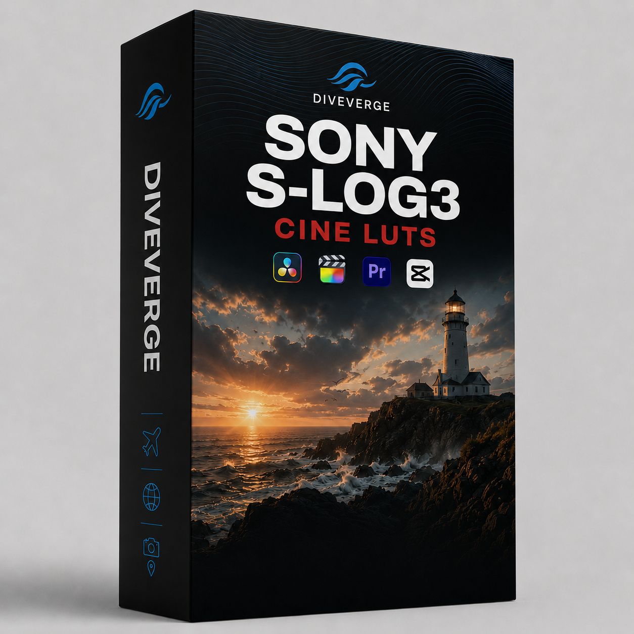 DiveVerge Sony S-Log3 Cine LUTs